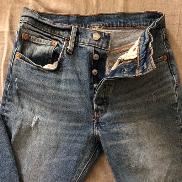 Levi's Denim - {Levi’s} 501 high waist jeans